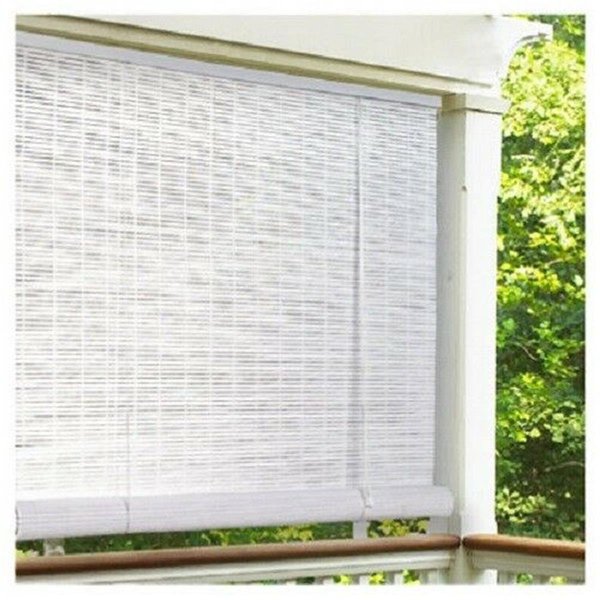 Lewis 72 x 72 in. PVC Roll Up Blind; White 249180